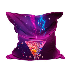 Sitzsack „Atoll“ XXL Indoor mit Deinem Foto vollflächig bedruckt