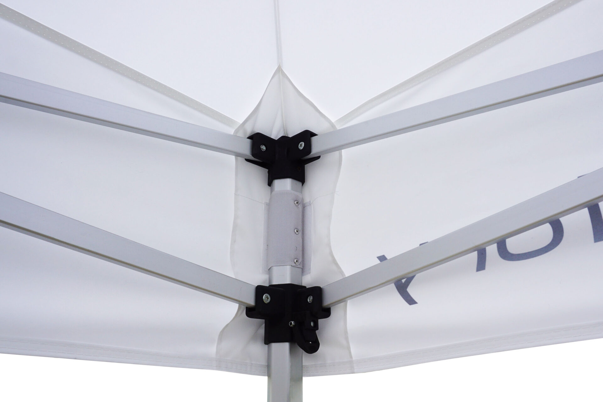 Faltzelt 3×3 m HEX 40 – bedruckt mit Deinem Logo – Ansicht 4