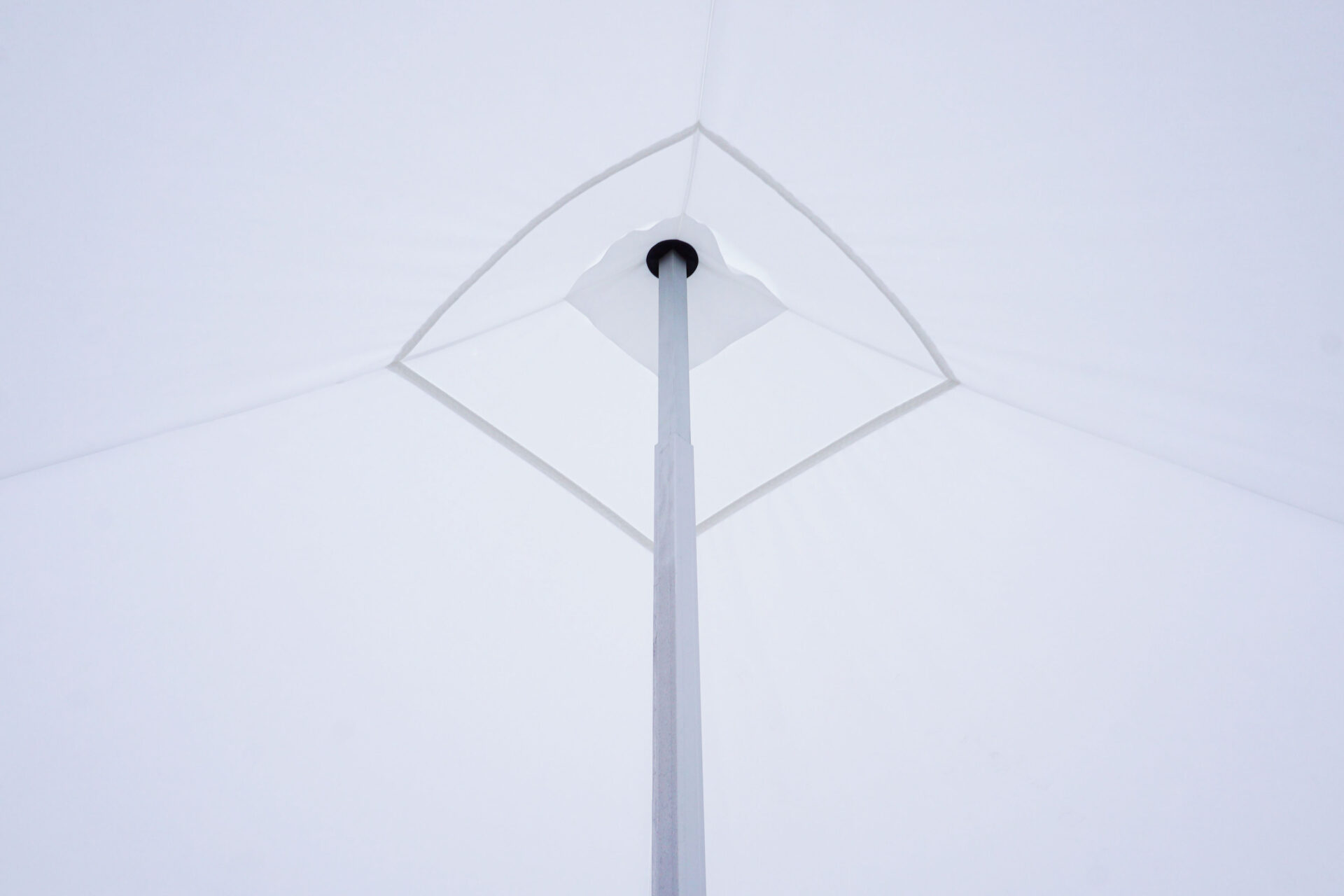 Faltzelt 3×3 m HEX 40 – bedruckt mit Deinem Logo – Ansicht 5