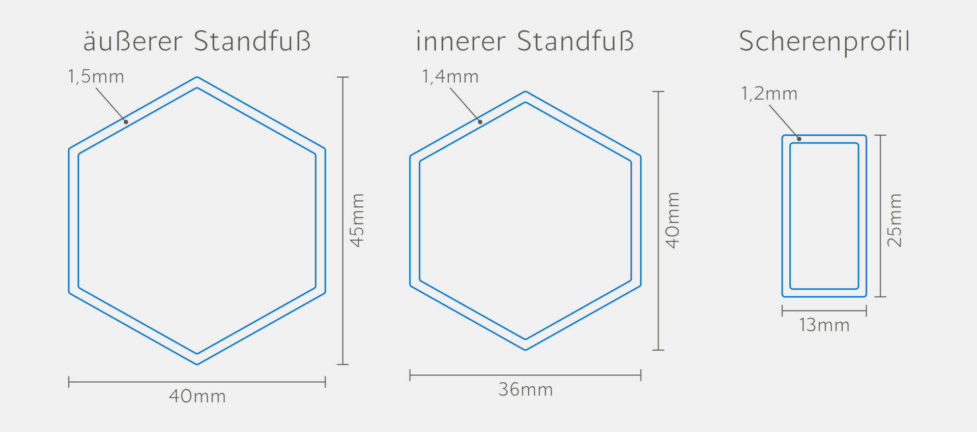 Faltzelt 3×3 m HEX 40 – bedruckt mit Deinem Logo – Ansicht 7